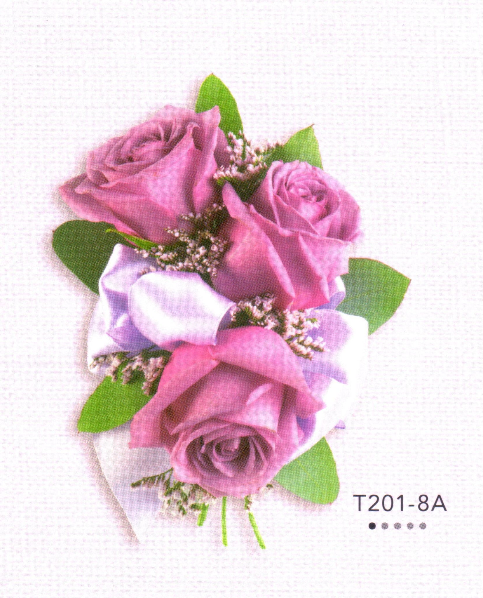 806 - Lavender Roses Corsage
